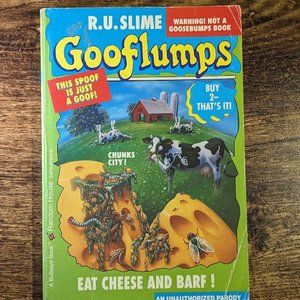 Gooflumps #4 1/2 Eat Cheese and Barf! by R. U. Slime (1995, Paperback)